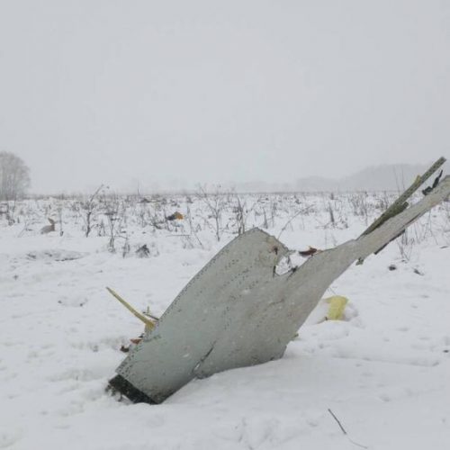 Pamaskvėje sudužo keleivinis lėktuvas  © Scanpix nuotr.