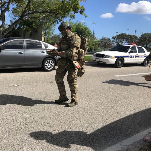 Šaudynės Floridos mokykloje  © Reuters nuotr.