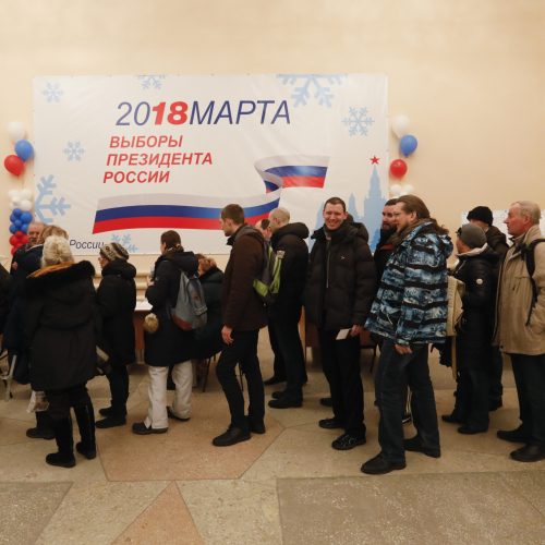 Rusijos prezidento rinkimai  © AFP, Reuters, SIPA ir EPA-ELTA nuotr.