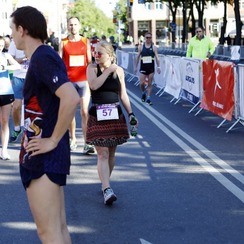 Startavo Vilties maratono bėgikai  © Vytauto Petriko nuotr.