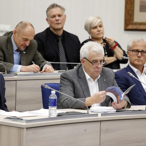 Pramonininkų diskusija apie investicinę Klaipėdos apliką  © Vytauto Petriko nuotr.