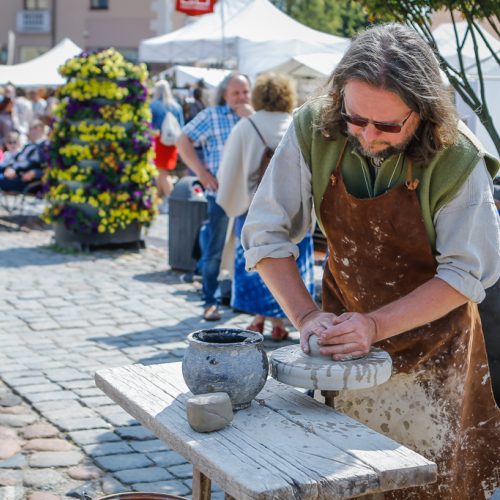 Festivalis „Lauksnos“ amatų miestelis  © Vytauto Petriko nuotr.