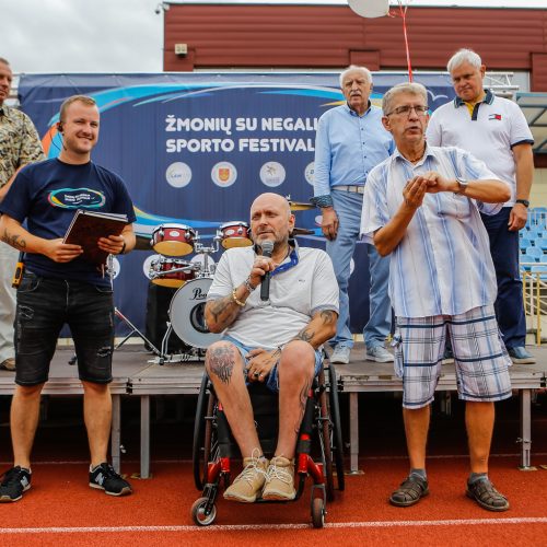Žmonių su negalia sporto festivalis  © Vytauto Petriko nuotr.