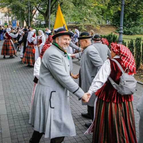 Palanga pražydo ir suskambo tarptautiniu folkloro festivaliu  © Vytauto Petriko nuotr.