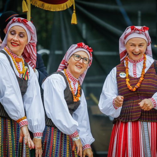 Palanga pražydo ir suskambo tarptautiniu folkloro festivaliu  © Vytauto Petriko nuotr.