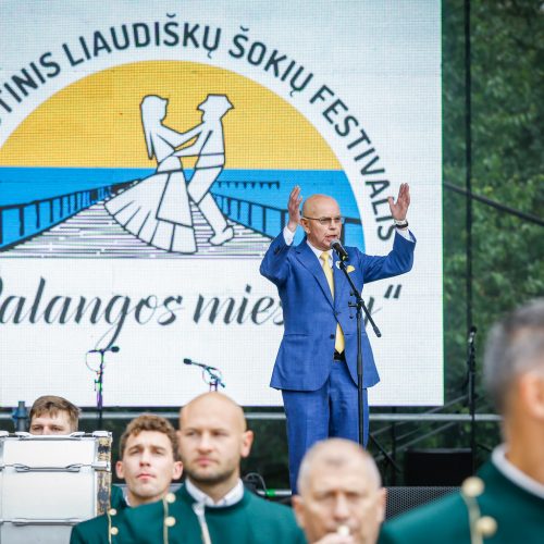 Palanga pražydo ir suskambo tarptautiniu folkloro festivaliu  © Vytauto Petriko nuotr.