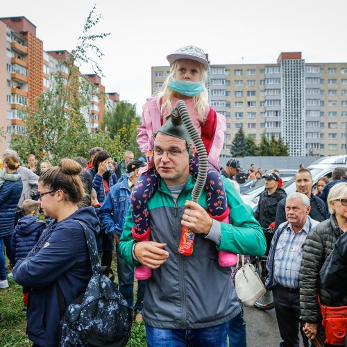 Protestas „Smarvei ne“  © Vytauto Petriko nuotr.