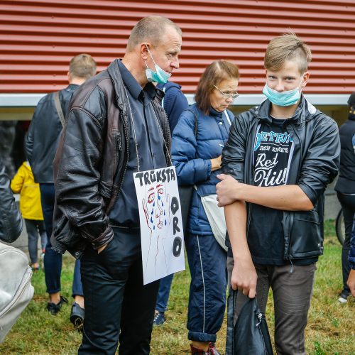 Protestas „Smarvei ne“  © Vytauto Petriko nuotr.