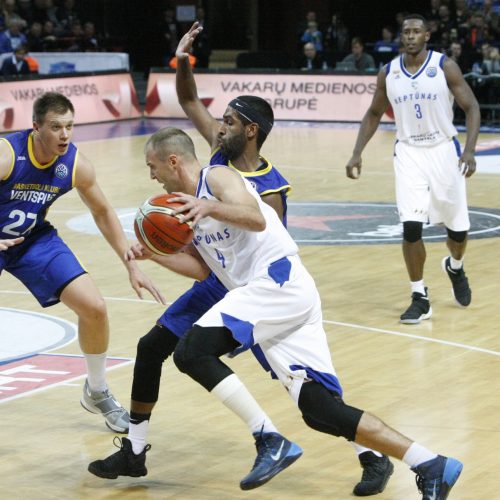 FIBA Čempionatas: „Neptūnas“ - „Venspilis“  © Vytauto Liaudanskio nuotr.