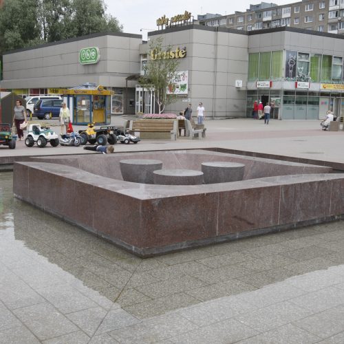 Klaipėdos fontanų čiurlenimą sutrikdė gedimai  © Vytauto Liaudanskio nuotr.