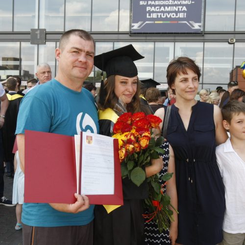 Diplomų įteikimas Klaipėdoje  © Vytauto Liaudanskio nuotr.