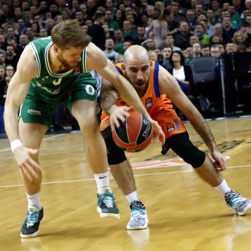 Eurolyga: Žalgiris - Valencia 82:86  © Laimučio Brundzos nuotr.