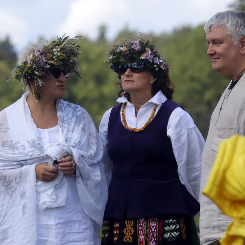 Žolinės Rumšiškėse.  © Laimučio Brundzos nuotr.