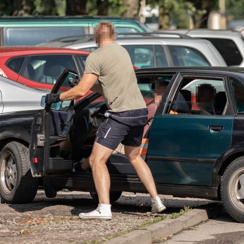 Sulaikymo operacija Eiguliuose  © Eitvydo Kinaičio nuotr.