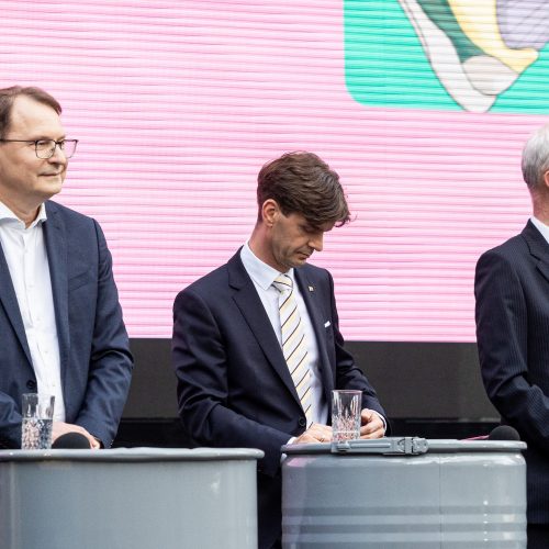 „Žinau, ką renku“ debatai su kandidatais į prezidentus  © P. Peleckio / BNS nuotr.