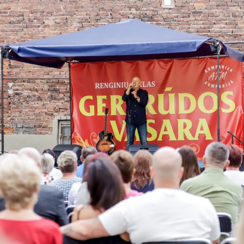 O.Vyšniausko koncertas „Gertrūdos vasara 2021“ festivalyje  © Justinos Lasauskaitės nuotr.