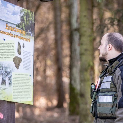 Aplinkosaugininkų surengtas keturračių reidas  © Justinos Lasauskaitės nuotr.