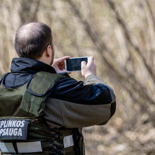 Aplinkosaugininkų surengtas keturračių reidas  © Justinos Lasauskaitės nuotr.