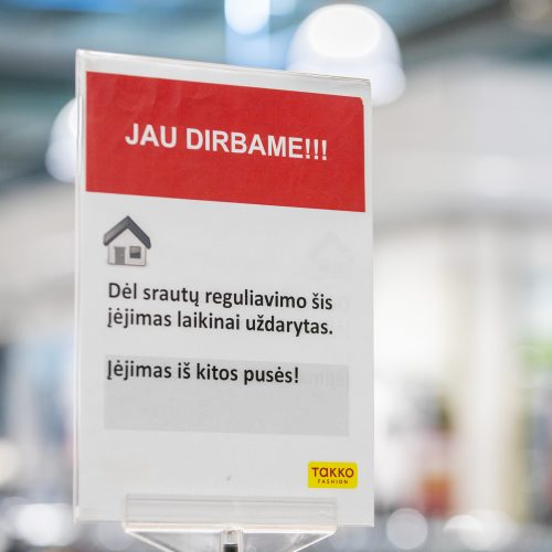 Kas vyksta Kauno prekybos centruose?  © Justinos Lasauskaitės nuotr.