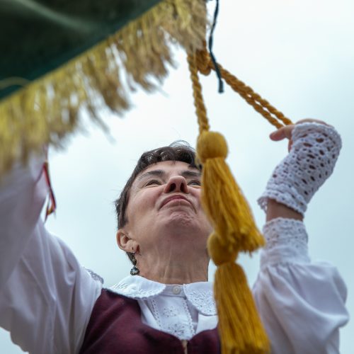 Tremtinių ir politinių kalinių sąskrydis Ariogaloje  © Justinos Lasauskaitės nuotr.