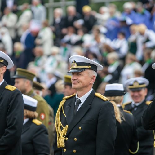 Tremtinių ir politinių kalinių sąskrydis Ariogaloje  © Justinos Lasauskaitės nuotr.