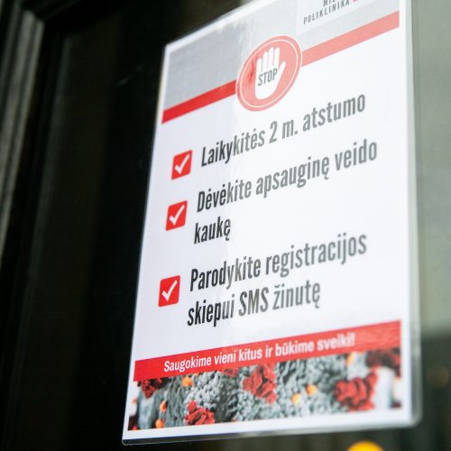 Kauno centriniame pašte pradėta vakcinacija  © Justinos Lasauskaitės nuotr.