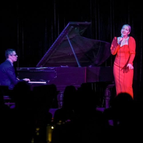 „Teatro klubo“ ketvirtadienis – su sentimentaliuoju džiazo duetu  © Justinos Lasauskaitės nuotr.