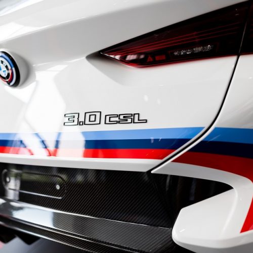 Pristatytas brangiausias BMW automobilis, skirtas įprastiems keliams – naujasis „BMW 3.0 CSL“  © L. Balandžio / BNS nuotr.