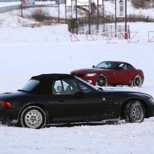 Žiemos vairavimo mokymai Nemuno žiede  © Aliaus Koroliovo nuotr.