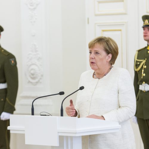 Į Lietuvą atvyko Vokietijos kanclerė A. Merkel  © P. Peleckio / Fotobanko, D. Labučio / ELTOS nuotr.