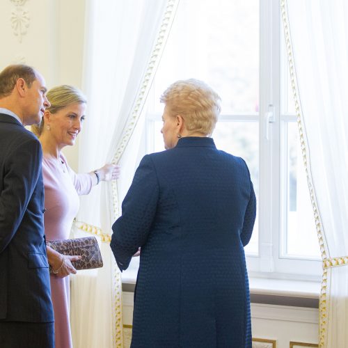 Lietuvoje – britų karališkieji svečiai  © I. Gelūno / BFL, Prezidentūros kanceliarijos nuotr.