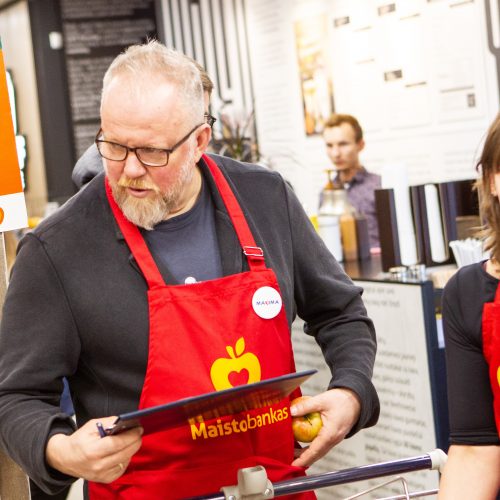 Prasidėjo „Maisto banko“ akcija  © P. Peleckio / Fotobanko nuotr.