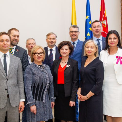 Prisiekė nauja sostinės taryba  © I. Gelūno / Fotobanko nuotr.