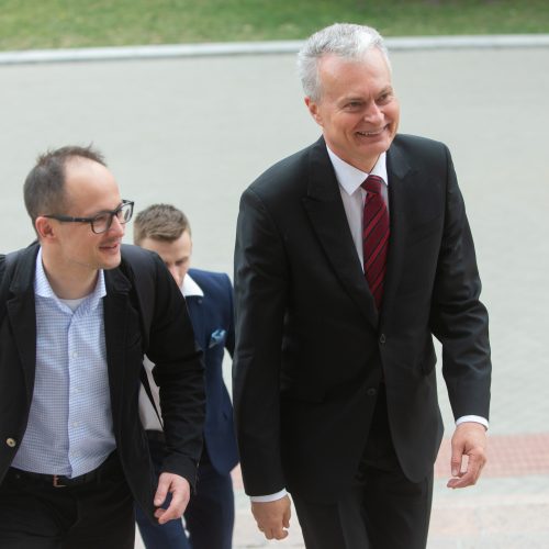 Spaudos konferencijos po rinkimų  © G. Skaraitienės / Fotobanko nuotr.