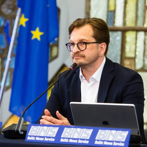 Spaudos konferencijos po rinkimų  © G. Skaraitienės / Fotobanko nuotr.