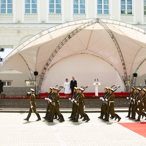 Prezidento rūmų perdavimo ceremonija  © R. Dačkaus / Prezidentūros nuotr.