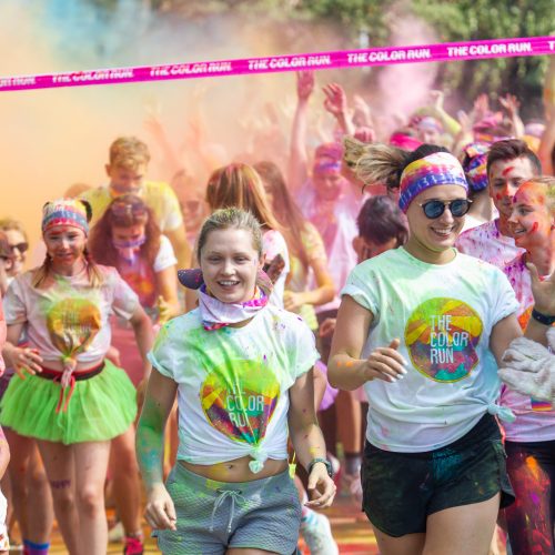 „The Color Run“ bėgimas  © P. Peleckio / Fotobanko nuotr.