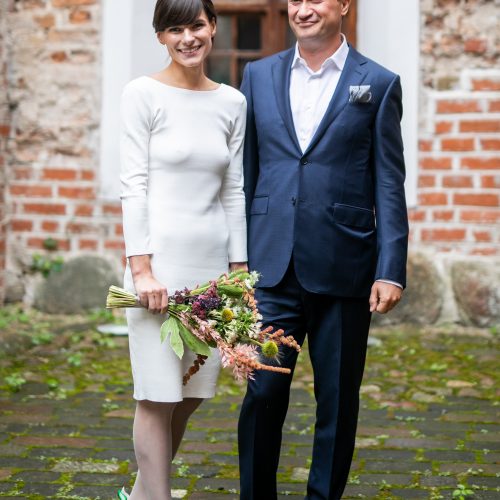 Rašytojo P. Seniūtos vestuvės  © I. Gelūno / Fotobanko nuotr.