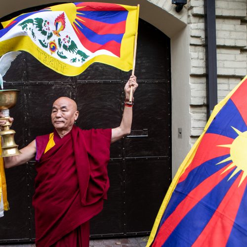 Su taikos misija į Lietuvą atvyko Tibeto vienuolis  © P. Peleckio / Fotobanko nuotr.