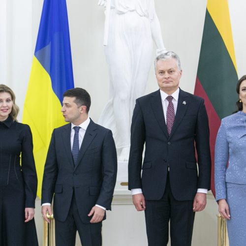 Ukrainos prezidento vizitas Lietuvoje  © R. Dačkaus / Prezidentūros, P. Peleckio / Fotobanko nuotr.