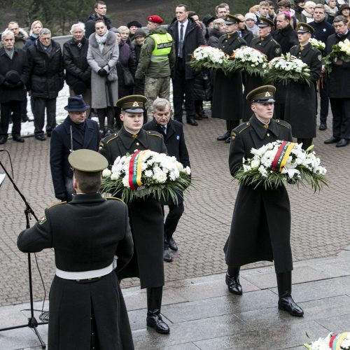 Žuvusiųjų atminimas pagerbtas Antakalnio kapinėse  © P. Peleckio / Fotobanko nuotr.