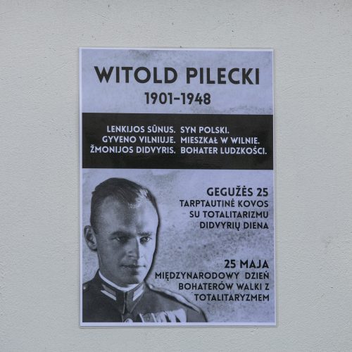Pagerbtas iš Vilniaus kilusio W. Pileckio atminimas  © P. Peleckio / Fotobanko nuotr.