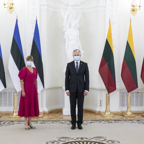 Į Lietuvą atvyko Estijos prezidentė  © P. Peleckio / Fotobanko nuotr.