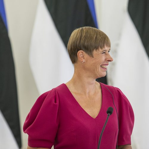 Į Lietuvą atvyko Estijos prezidentė  © P. Peleckio / Fotobanko nuotr.