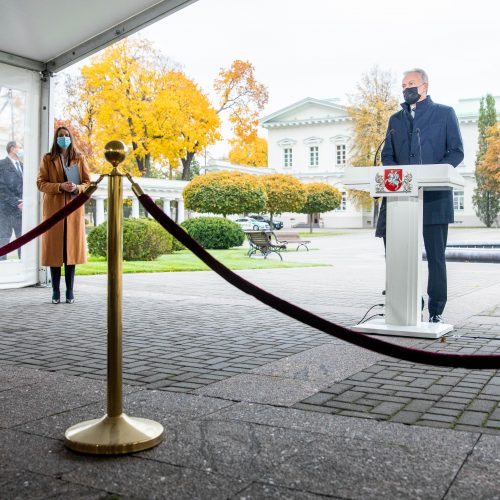 Prezidento komentarai po Seimo rinkimų  © I. Gelūno / Fotobanko nuotr.