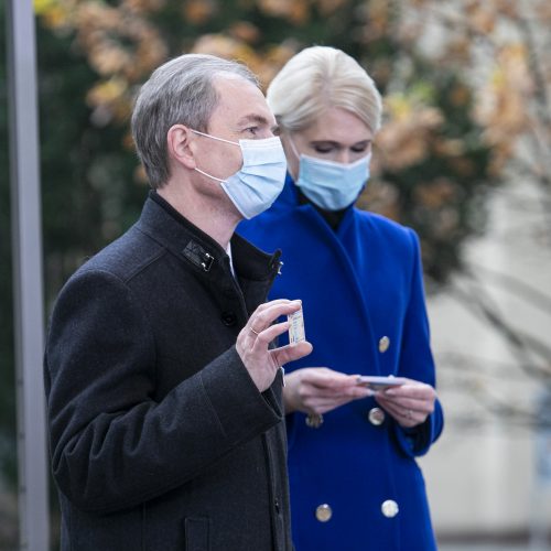 Parlamentarams įteikiami Seimo nario pažymėjimai  © P. Peleckio / Fotobanko nuotr.