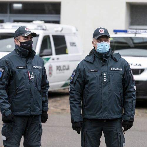 Spaudos konferencija dėl policijos darbo  © P. Peleckio / Fotobanko nuotr.