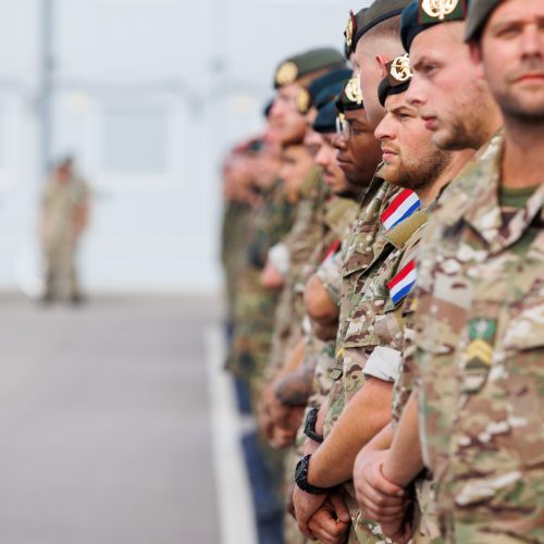 Vadų pasikeitimo ceremonija  © E. Ovčarenko / BNS nuotr.