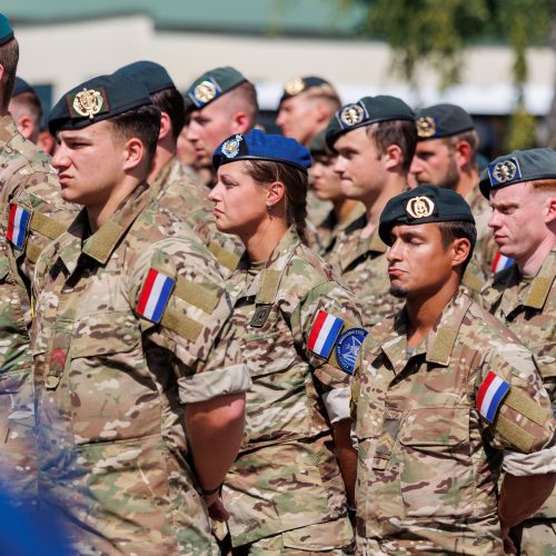 Vadų pasikeitimo ceremonija  © E. Ovčarenko / BNS nuotr.