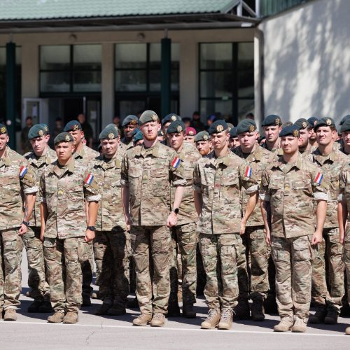 Vadų pasikeitimo ceremonija  © E. Ovčarenko / BNS nuotr.